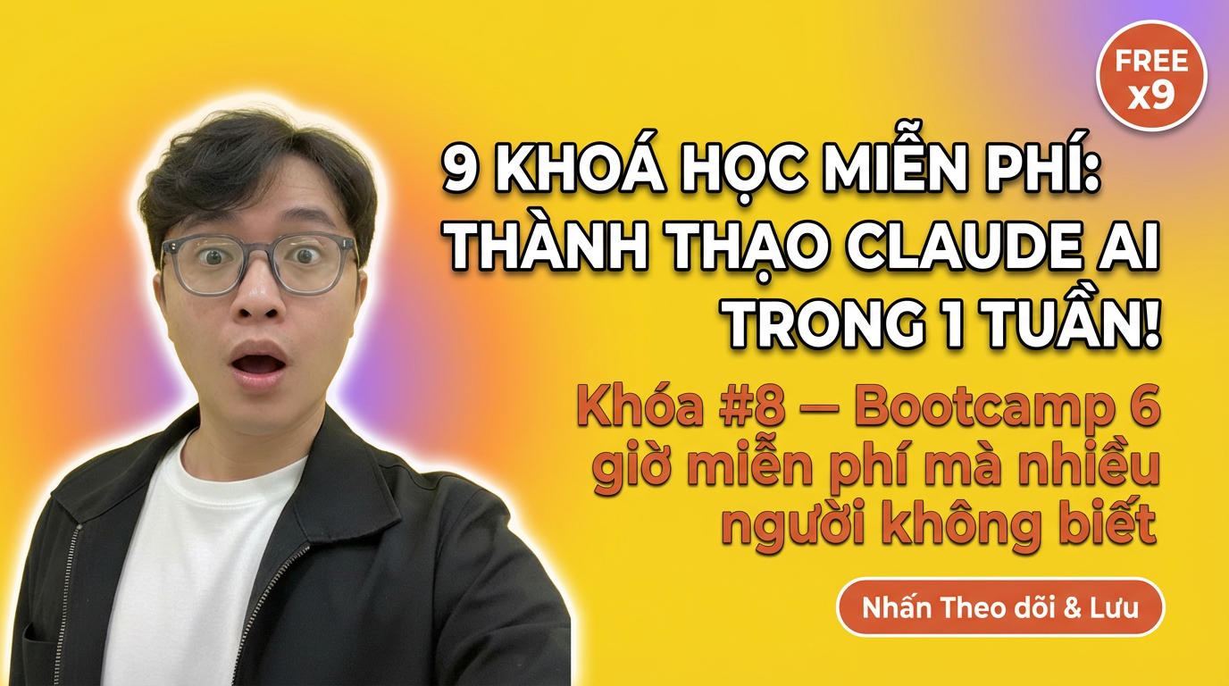 9 khóa học miễn phí giúp bạn thành thạo Claude AI trong một tuần